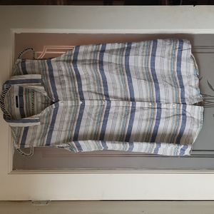 Women's Shirt Pinstripe  Button up